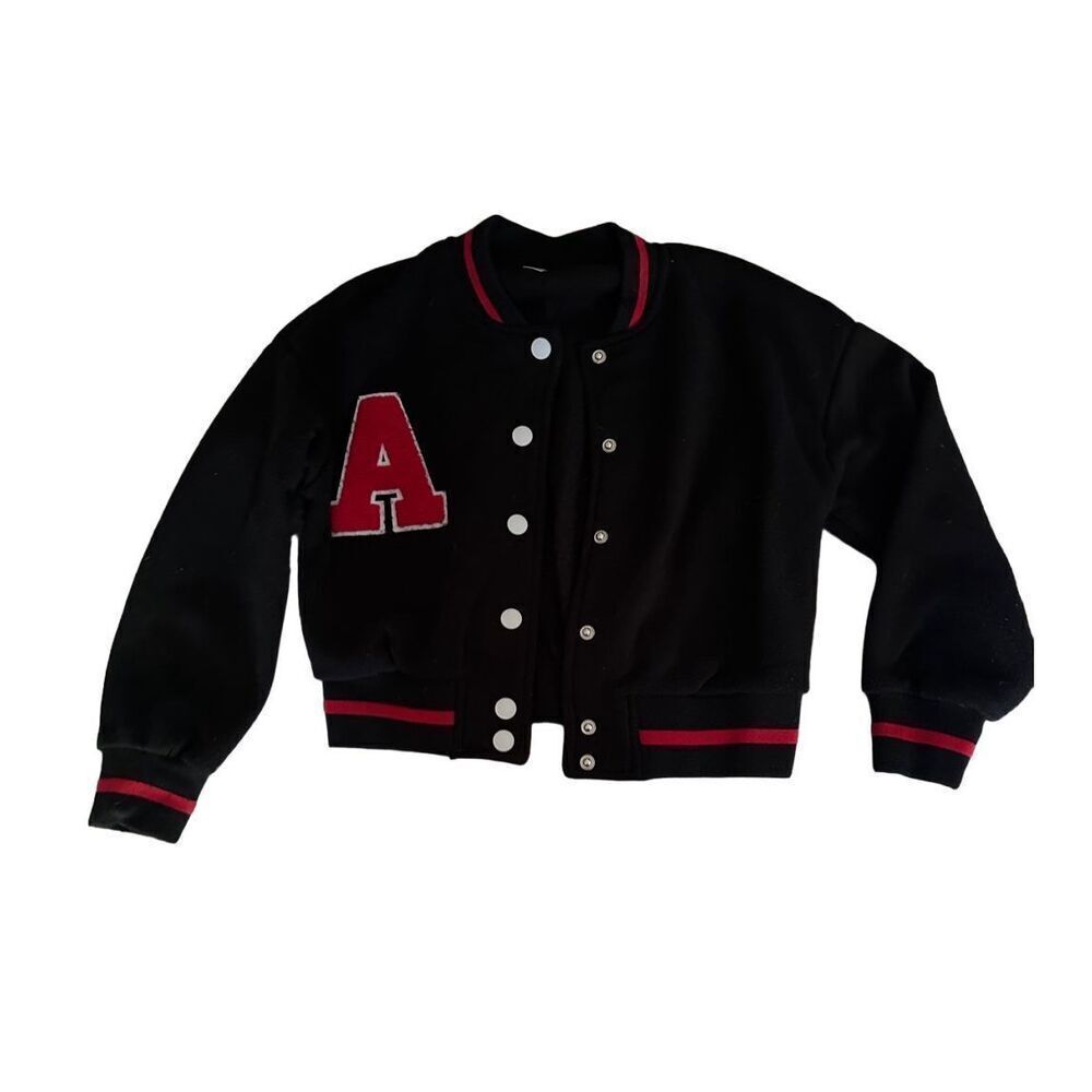 SHEIN children’s letterman jacket